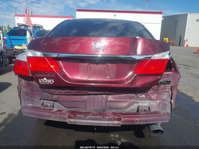 Продажа на аукционе авто 2015 Honda Accord Lx, vin: 1HGCR2F39FA185413, номер лота: 45278778