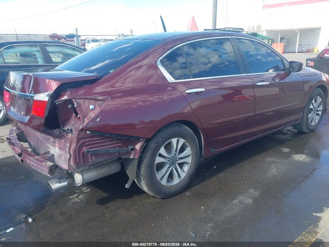 Продажа на аукционе авто 2015 Honda Accord Lx, vin: 1HGCR2F39FA185413, номер лота: 45278778