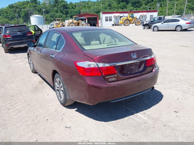 Aukcja sprzedaży 2013 Honda Accord Lx, vin: 1HGCR2F36DA260405, numer aukcji: 45278858