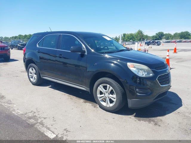 Aukcja sprzedaży 2017 Chevrolet Equinox Ls, vin: 2GNALBEK1H1533581, numer aukcji: 45278882