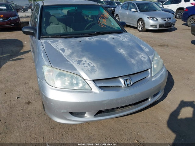 Продаж на аукціоні авто 2005 Honda Civic Lx, vin: 2HGES16535H566652, номер лоту: 45278983