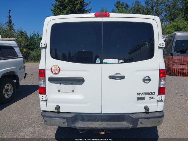 2014 Nissan Nv Passenger Nv3500 Hd Sl V8 მანქანა იყიდება აუქციონზე, vin: 5BZAF0AA9EN160558, აუქციონის ნომერი: 45279015