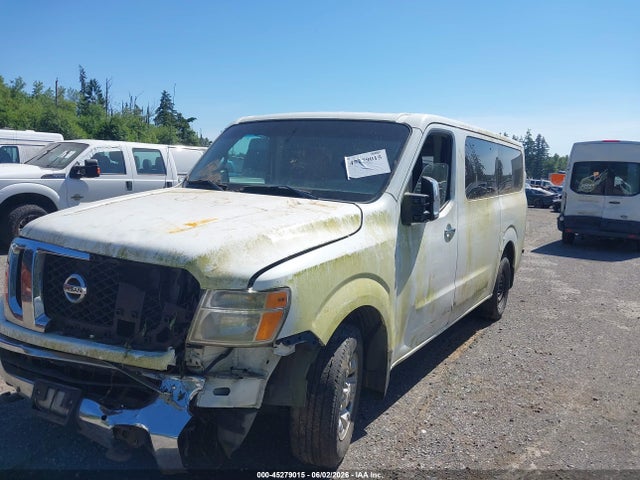 2014 Nissan Nv Passenger Nv3500 Hd Sl V8 მანქანა იყიდება აუქციონზე, vin: 5BZAF0AA9EN160558, აუქციონის ნომერი: 45279015