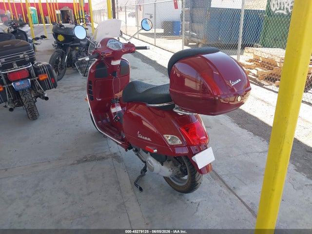 Aukcja sprzedaży 2007 Vespa Gts 250, vin: ZAPM459L575003696, numer aukcji: 45279125