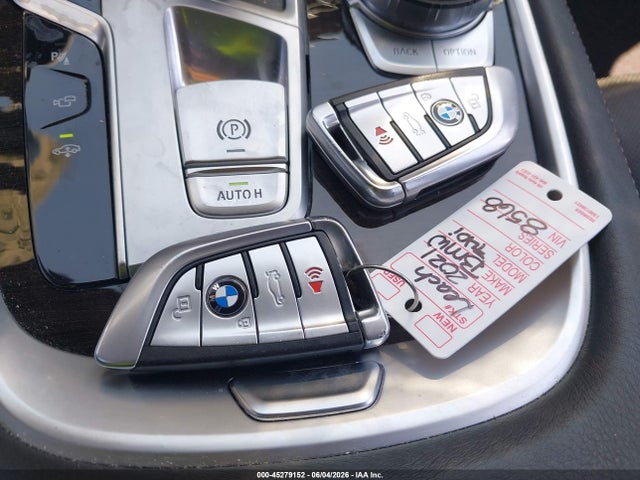 Продажа на аукционе авто 2021 Bmw 740i Xdrive, vin: WBA7T4C02MCG36447, номер лота: 45279152