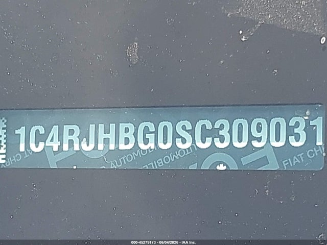 1C4RJHBG0SC309031 Jeep Grand Cherokee Limited 4x4