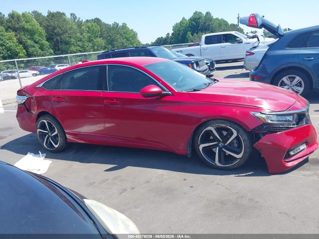 2018 Honda Accord Sport მანქანა იყიდება აუქციონზე, vin: 1HGCV1F34JA137803, აუქციონის ნომერი: 45279239