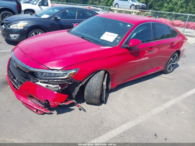 2018 Honda Accord Sport მანქანა იყიდება აუქციონზე, vin: 1HGCV1F34JA137803, აუქციონის ნომერი: 45279239