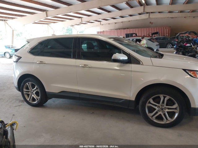 45279250 :رقم المزاد ، 2FMTK4K88FBC21401 vin ، 2015 Ford Edge Titanium مزاد بيع