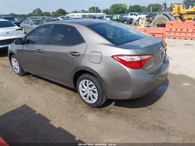 2018 Toyota Corolla Le მანქანა იყიდება აუქციონზე, vin: 5YFBURHE4JP750932, აუქციონის ნომერი: 45279335