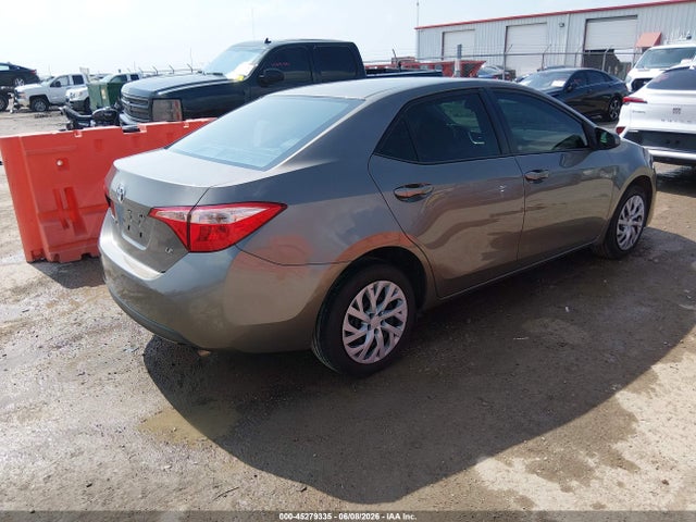 2018 Toyota Corolla Le მანქანა იყიდება აუქციონზე, vin: 5YFBURHE4JP750932, აუქციონის ნომერი: 45279335