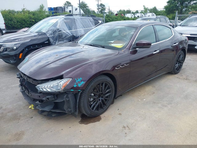 2019 Maserati Ghibli მანქანა იყიდება აუქციონზე, vin: ZAM57XSA1K1317181, აუქციონის ნომერი: 45279349
