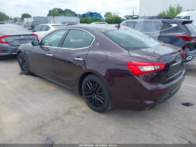 2019 Maserati Ghibli მანქანა იყიდება აუქციონზე, vin: ZAM57XSA1K1317181, აუქციონის ნომერი: 45279349