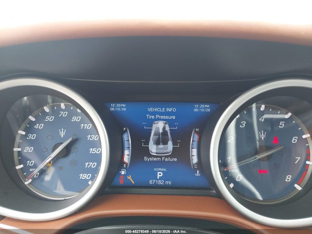 2019 Maserati Ghibli მანქანა იყიდება აუქციონზე, vin: ZAM57XSA1K1317181, აუქციონის ნომერი: 45279349