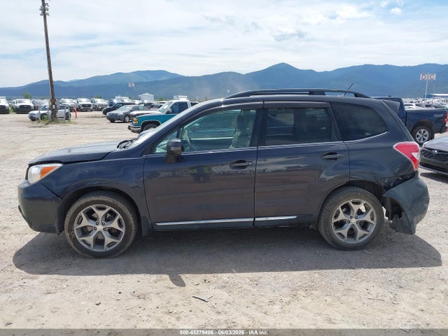 Продажа на аукционе авто 2015 Subaru Forester 2.5i Touring, vin: JF2SJAWCXFH542537, номер лота: 45279406