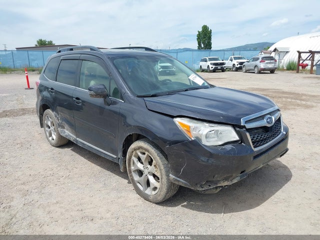Продажа на аукционе авто 2015 Subaru Forester 2.5i Touring, vin: JF2SJAWCXFH542537, номер лота: 45279406
