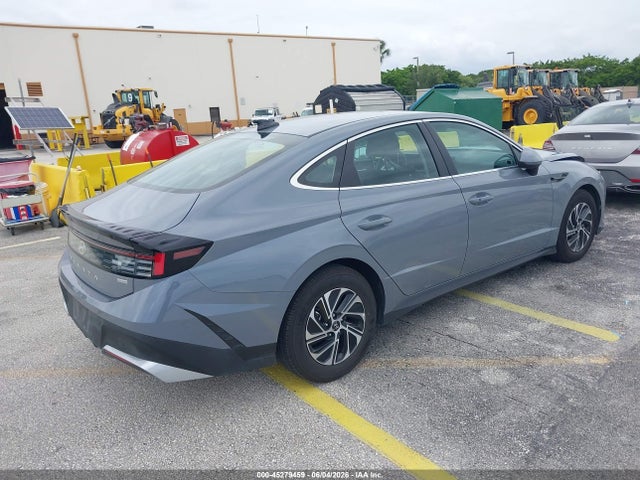 2026 Hyundai Sonata Hybrid Blue მანქანა იყიდება აუქციონზე, vin: KMHL24JJ4TA145915, აუქციონის ნომერი: 45279459