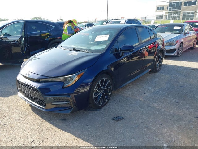 2020 Toyota Corolla Se მანქანა იყიდება აუქციონზე, vin: 5YFS4RCEXLP028357, აუქციონის ნომერი: 45279549