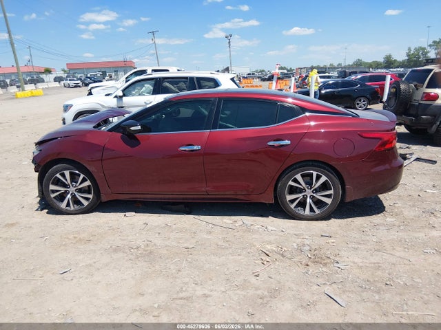 2016 Nissan Maxima 3.5 Platinum მანქანა იყიდება აუქციონზე, vin: 1N4AA6AP5GC392262, აუქციონის ნომერი: 45279606