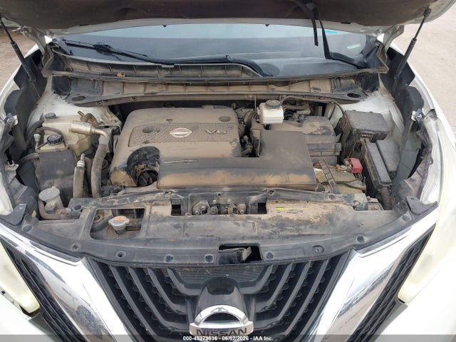 Продажа на аукционе авто 2016 Nissan Murano Sv, vin: 5N1AZ2MGXGN156181, номер лота: 45279636