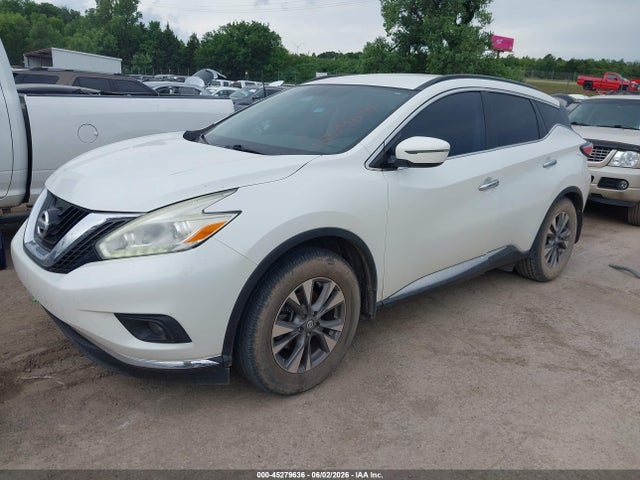 Продажа на аукционе авто 2016 Nissan Murano Sv, vin: 5N1AZ2MGXGN156181, номер лота: 45279636