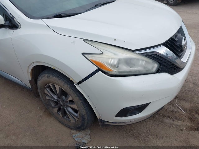 Продажа на аукционе авто 2016 Nissan Murano Sv, vin: 5N1AZ2MGXGN156181, номер лота: 45279636