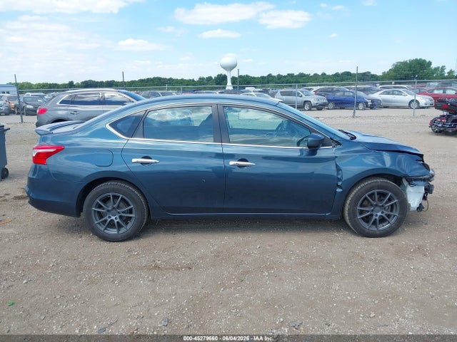 2017 Nissan Sentra Sv მანქანა იყიდება აუქციონზე, vin: 3N1AB7AP5HY287830, აუქციონის ნომერი: 45279660
