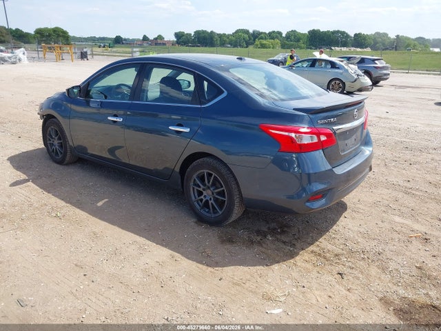 2017 Nissan Sentra Sv მანქანა იყიდება აუქციონზე, vin: 3N1AB7AP5HY287830, აუქციონის ნომერი: 45279660