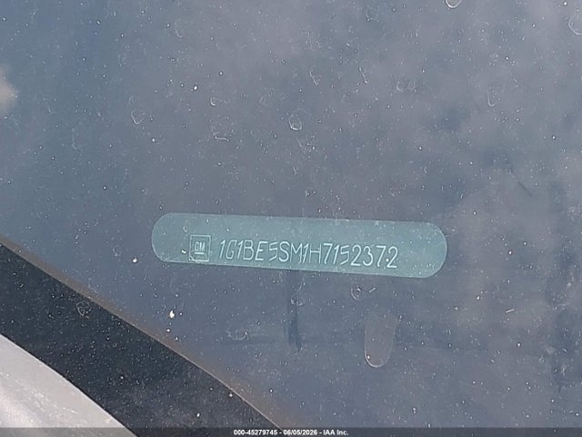 1G1BE5SM1H7152372 Chevrolet Cruze Lt Auto