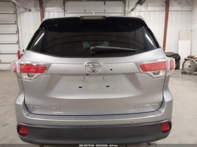 Aukcja sprzedaży 2016 Toyota Highlander Limited V6, vin: 5TDDKRFH9GS334001, numer aukcji: 45279749