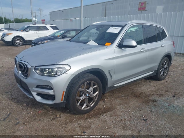2021 Bmw X3 Xdrive30i მანქანა იყიდება აუქციონზე, vin: 5UXTY5C01M9E20738, აუქციონის ნომერი: 45279758