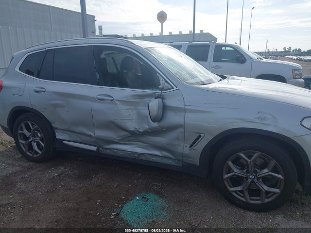 2021 Bmw X3 Xdrive30i მანქანა იყიდება აუქციონზე, vin: 5UXTY5C01M9E20738, აუქციონის ნომერი: 45279758