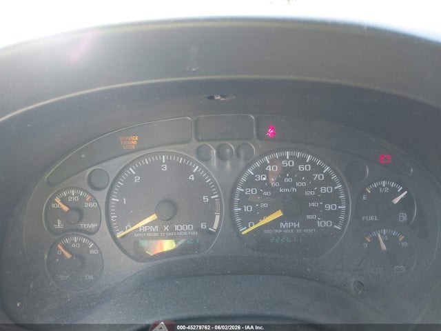 2000 Chevrolet S-10 Ls მანქანა იყიდება აუქციონზე, vin: 1GCCT19W2Y8214289, აუქციონის ნომერი: 45279762