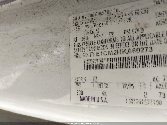 Aukcja sprzedaży 2017 Ford Transit-150, vin: 1FTYE1CM2HKA60273, numer aukcji: 45279824