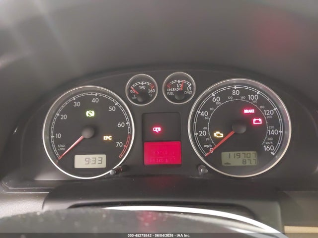 Aukcja sprzedaży 2001 Volkswagen Passat Glx, vin: WVWTH63B51P294316, numer aukcji: 45279842