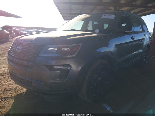 45279864 :رقم المزاد ، 1FM5K8GT2KGA41489 vin ، 2019 Ford Explorer Sport مزاد بيع