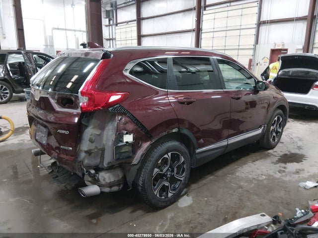 45279950 :رقم المزاد ، 5J6RW2H93HL007274 vin ، 2017 Honda Cr-v Touring مزاد بيع