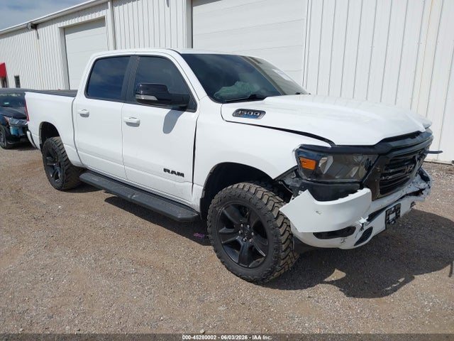 2021 Ram 1500 Big Horn  4x4 5'7 Box მანქანა იყიდება აუქციონზე, vin: 1C6SRFFT0MN549944, აუქციონის ნომერი: 45280002