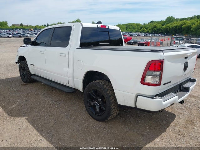 2021 Ram 1500 Big Horn  4x4 5'7 Box მანქანა იყიდება აუქციონზე, vin: 1C6SRFFT0MN549944, აუქციონის ნომერი: 45280002