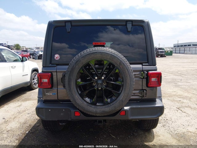 2021 Jeep Wrangler 4xe Unlimited Sahara 4x4 მანქანა იყიდება აუქციონზე, vin: 1C4JJXP60MW773459, აუქციონის ნომერი: 45280025