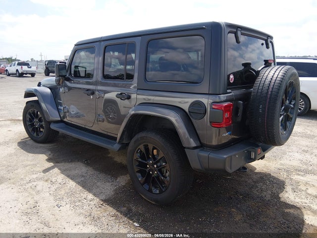 2021 Jeep Wrangler 4xe Unlimited Sahara 4x4 მანქანა იყიდება აუქციონზე, vin: 1C4JJXP60MW773459, აუქციონის ნომერი: 45280025