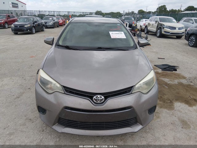 2T1BURHE2GC523411 Toyota COROLLA LE