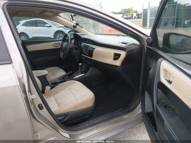 2T1BURHE2GC523411 Toyota COROLLA LE