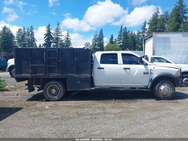 2012 Ram 4500 Chassis St/slt/laramie მანქანა იყიდება აუქციონზე, vin: 3C7WDLEL5CG197818, აუქციონის ნომერი: 45280056