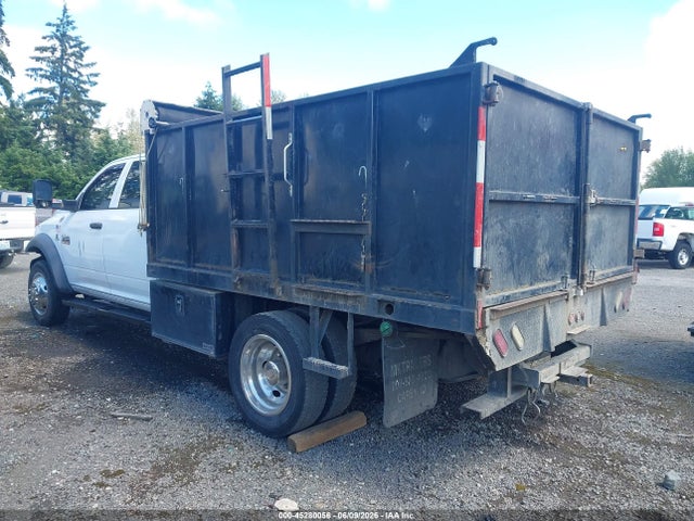 2012 Ram 4500 Chassis St/slt/laramie მანქანა იყიდება აუქციონზე, vin: 3C7WDLEL5CG197818, აუქციონის ნომერი: 45280056