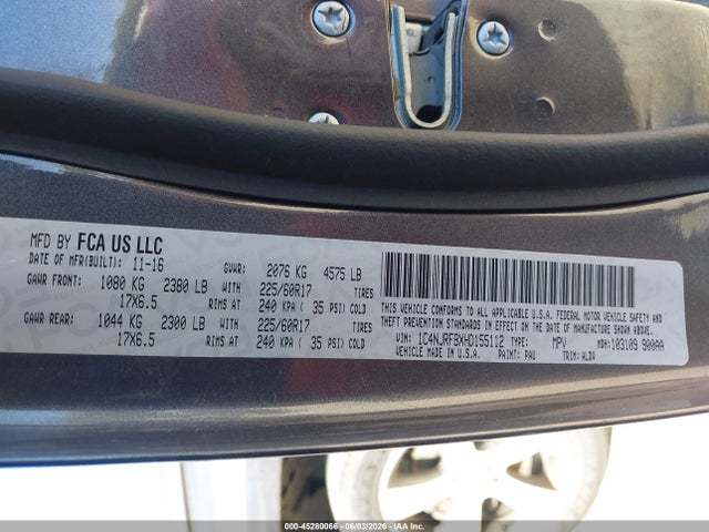 1C4NJRFBXHD155112 Jeep Patriot High Altitude 4x4