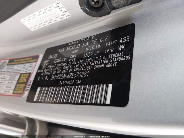 KIA Rio 5-door S 2023 3KPA25AD6PE575881 Image 9