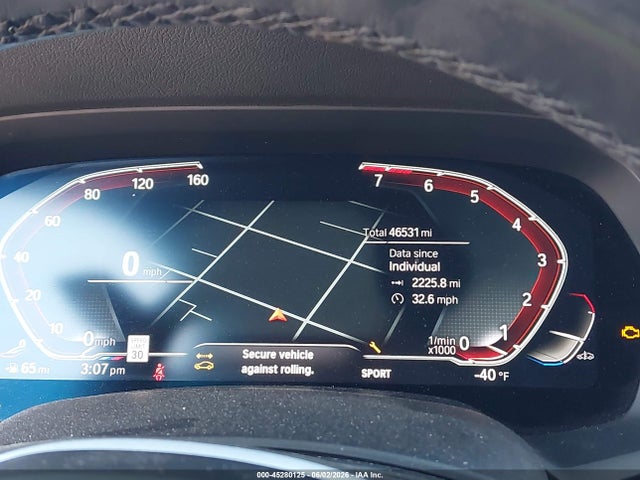 45280125 :رقم المزاد ، 5UXCY6C04N9L60362 vin ، 2022 Bmw X6 Xdrive40i مزاد بيع