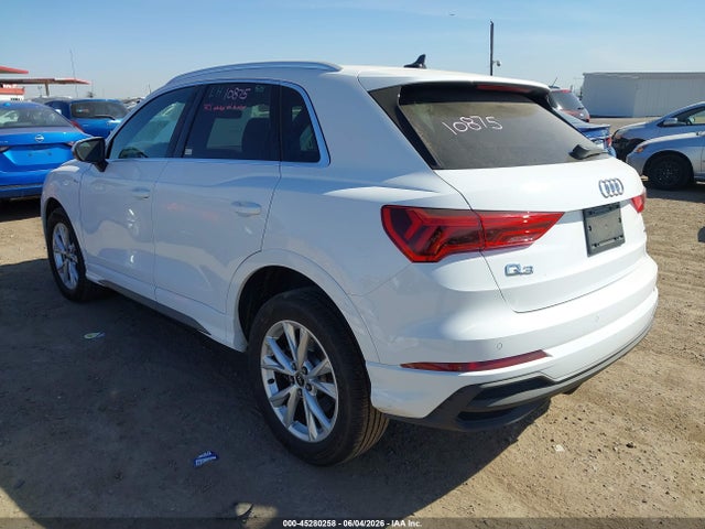 2025 Audi Q3 Premium 45 Tfsi S Line Quattro Tiptronic მანქანა იყიდება აუქციონზე, vin: WA1DECF34S1060327, აუქციონის ნომერი: 45280258