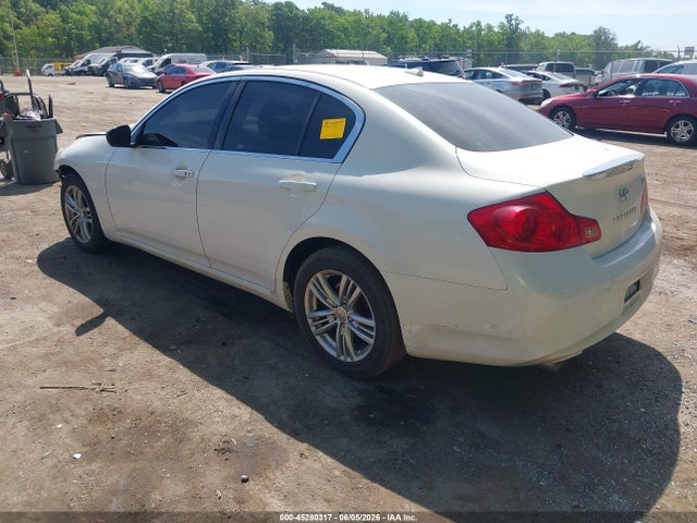 Aukcja sprzedaży 2013 Infiniti G37x, vin: JN1CV6AR8DM765702, numer aukcji: 45280317